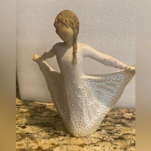 Willow Tree Signature Collection Butterfly, Sculpted HandPainted Figure Ornament